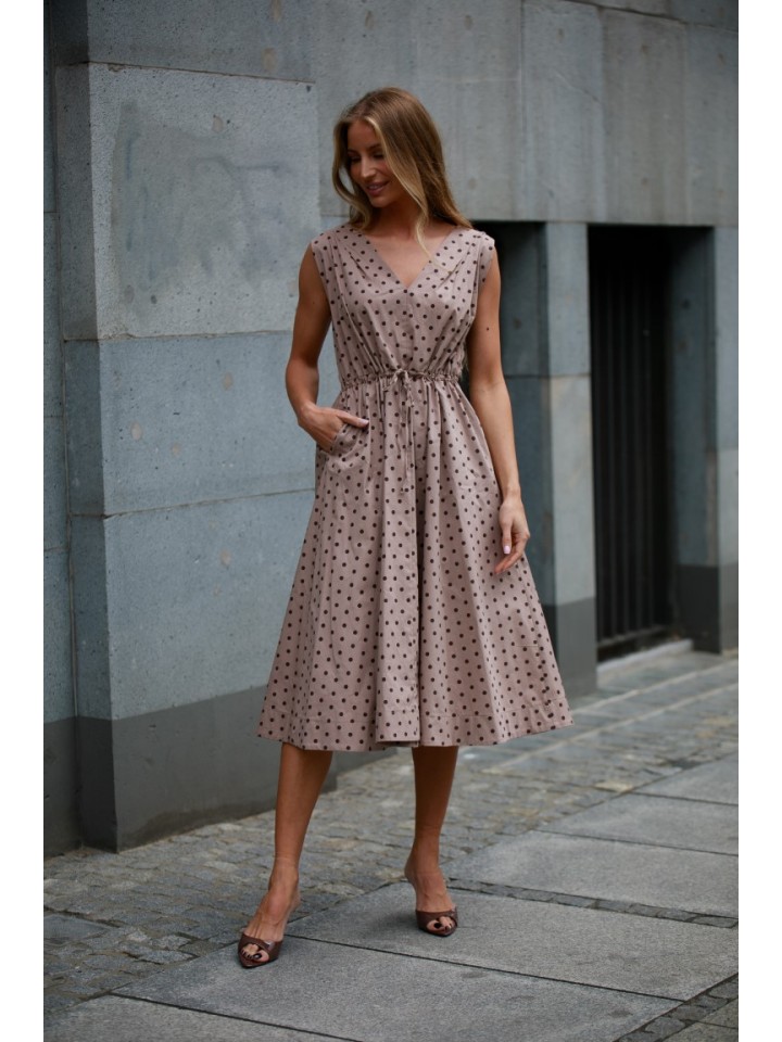 LEMONADA SUKIENKA BELLA DOTS